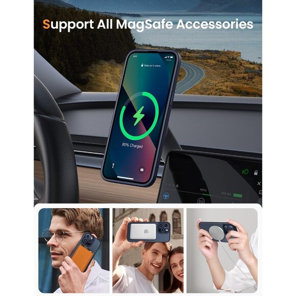 Mgnaooi Magnetic Case for iPhone 15 Case - Picture 2 of 4